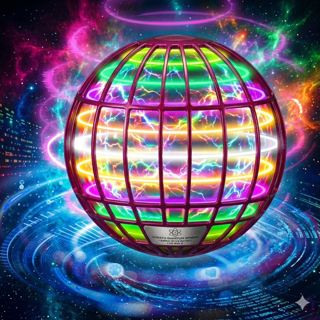 Bola voladora recargable con luces LED