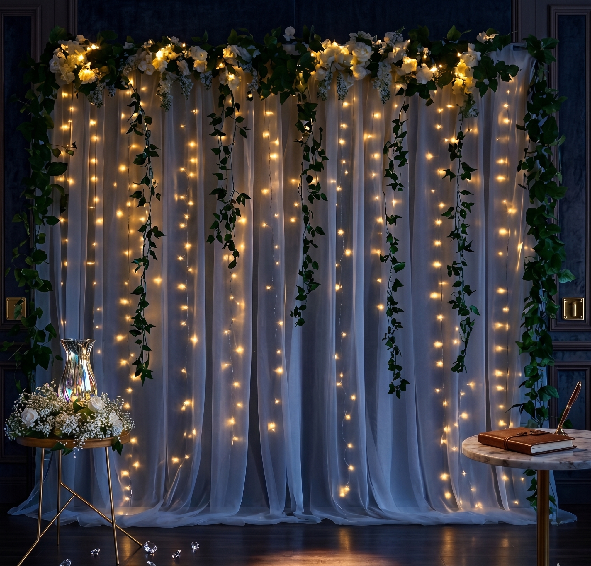 Cortina De Luces Led Decorativa