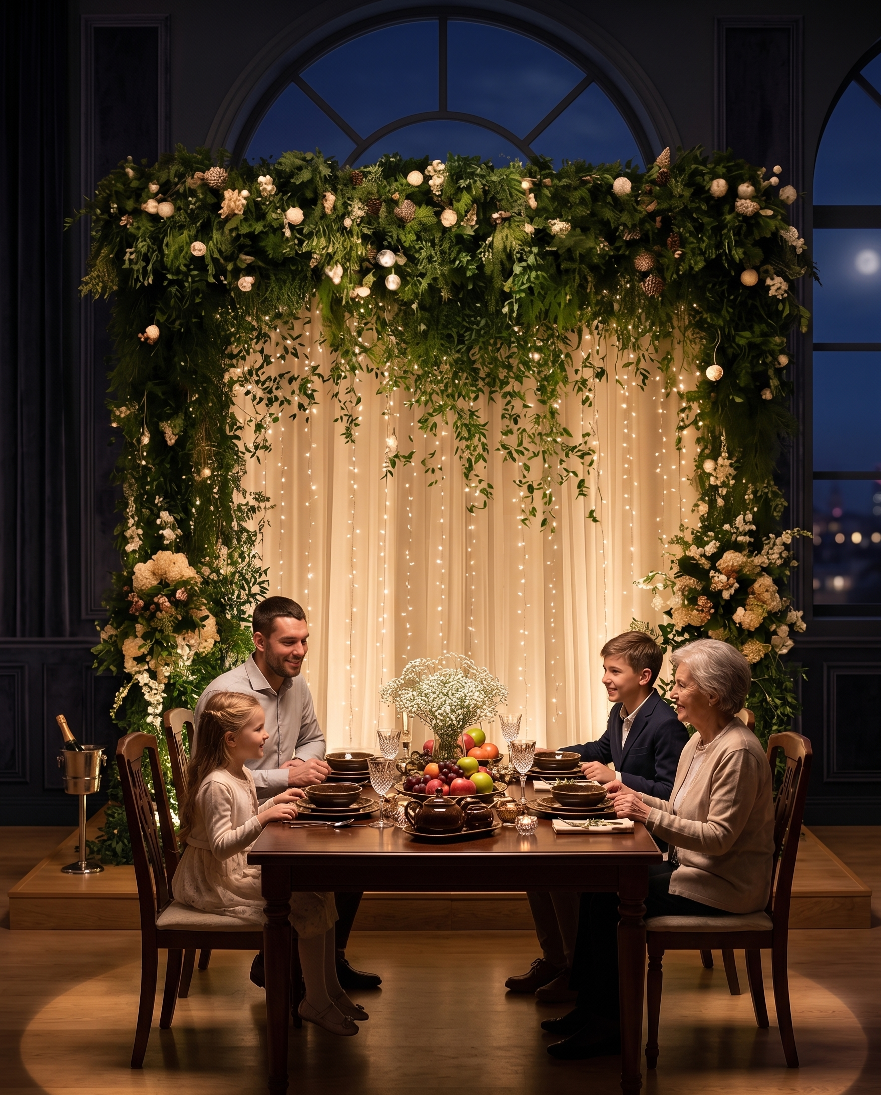 Cortina De Luces Led Decorativa