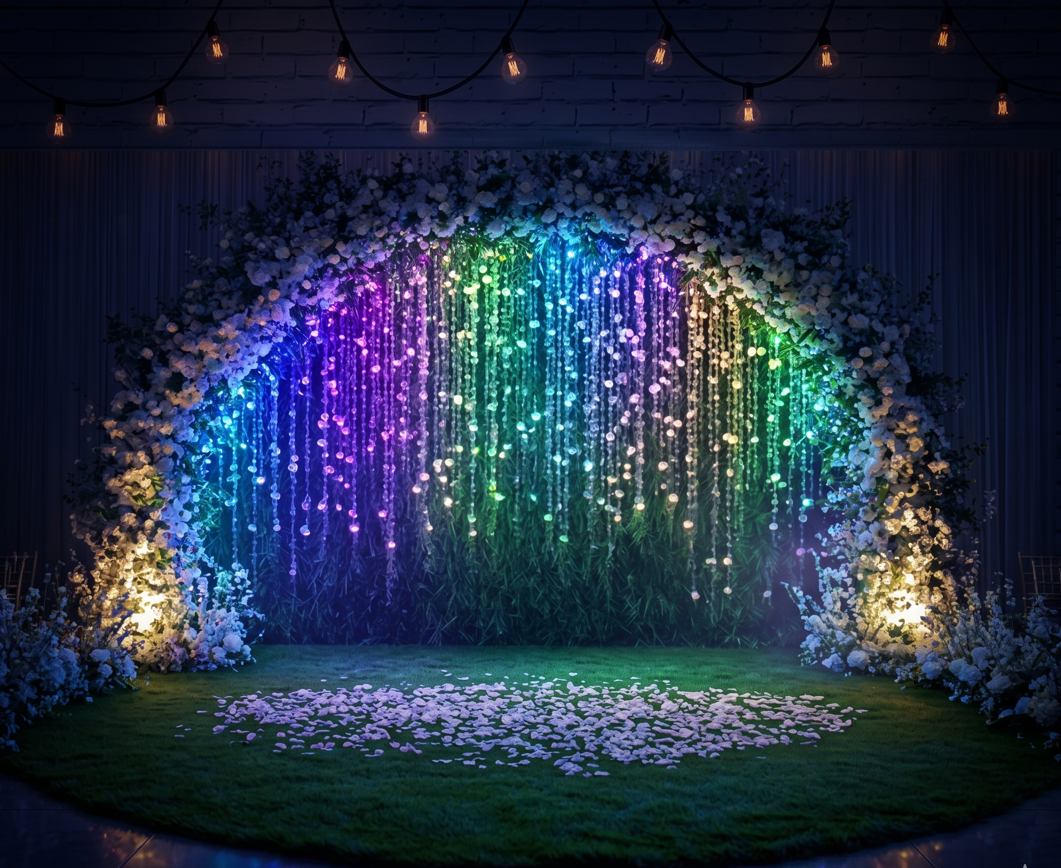 Cortina De Luces Led Decorativa