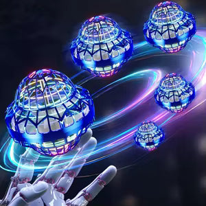 Bola voladora recargable con luces LED